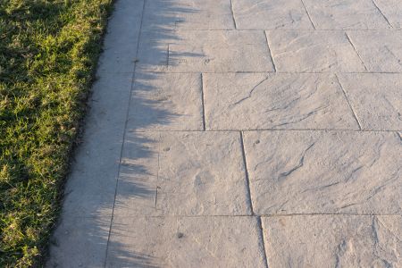 Stamped concrete