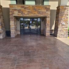 Decorative concrete installation