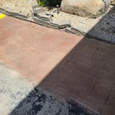 Decorative concrete installation