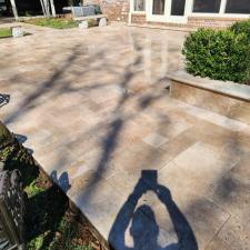 Patio cleaning sealing