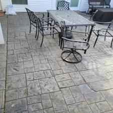 Concrete patio gramercy